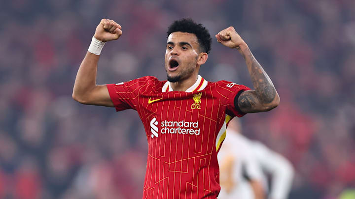 Luis Diaz racked up a treble on Tuesday