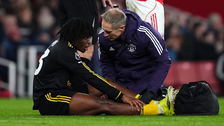Dorgu suffered an injury against Arsenal