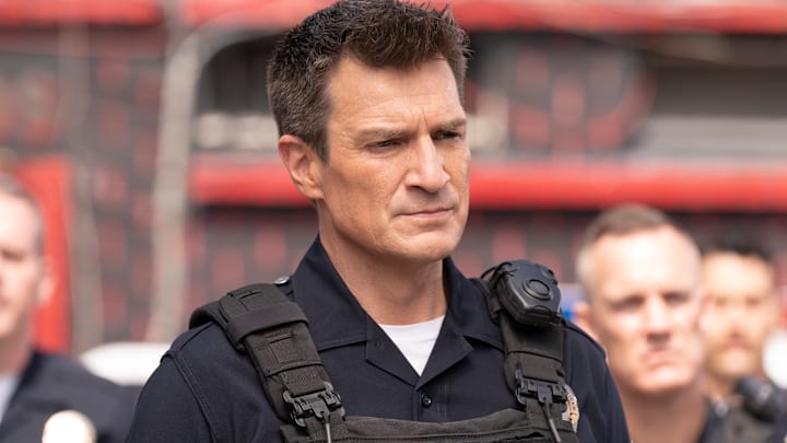 THE ROOKIE - ÒThe ShotÓ - Now recovering from a gunshot wound and feeling the effects of his age, John and the team welcome two new rookies and continue the hunt for two dangerous inmates with very personal vendettas following their prison escape. TUESDAY, JAN. 7 (10:00-11:00 p.m. EST) on ABC. 
NATHAN FILLION