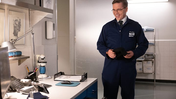 Brian Dietzen as Jimmy Palmer in NCIS season 23 episode 8 Brian Dietzen as Jimmy Palmer in NCIS season 23 episode 8