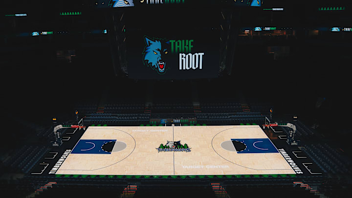 A look at the new stage lighting at Target Center in Minneapolis. A look at the new stage lighting at Target Center in Minneapolis.