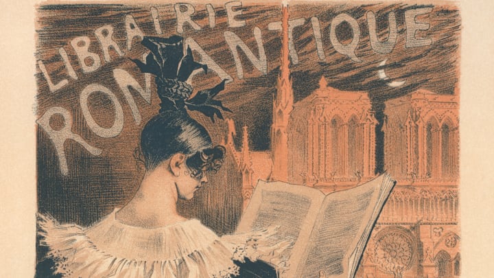 Affiche Pour La "Librairie Romantique" Affiche Pour La "Librairie Romantique"