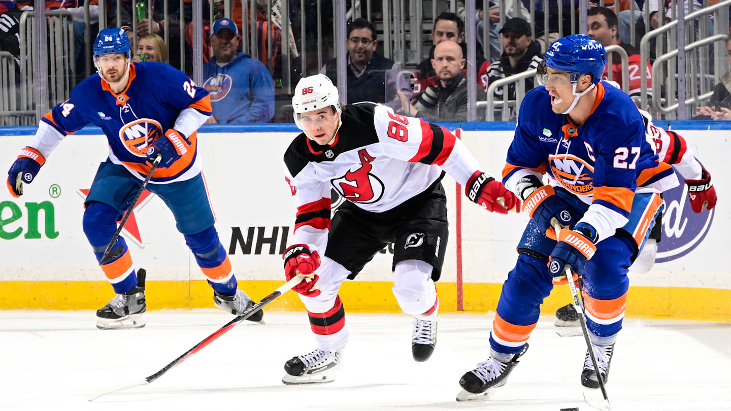 NY Islanders host Devils at UBS Arena before embarking on load road trip