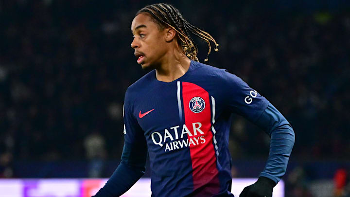 Bradley Barcola n'a pas brillé lors de son entrée en jeu contre Newcastle.