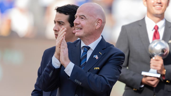 Gianni Infantino, presidente de la FIFA