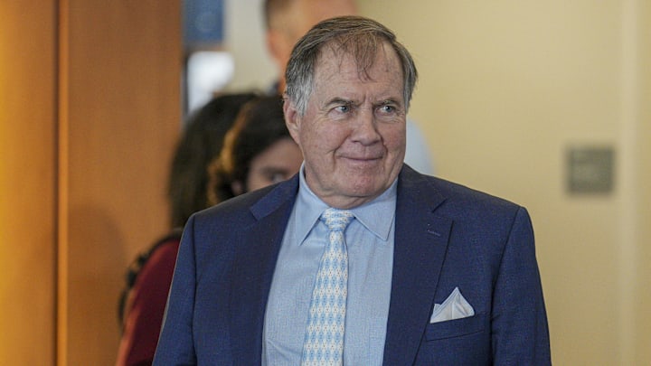 UNC football head coach Bill Belichick UNC football head coach Bill Belichick