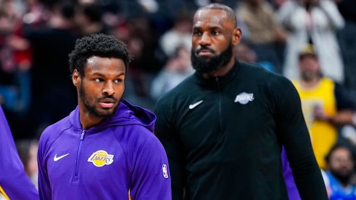 Bronny James, LeBron James