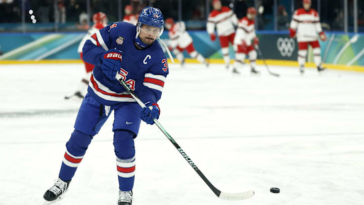 The United States will face Slovakia in the semifinals on Friday. The United States will face Slovakia in the semifinals on Friday.