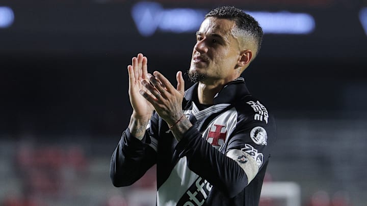 Philippe Coutinho não deve ser relacionado para o duelo entre Vasco e Madureira
