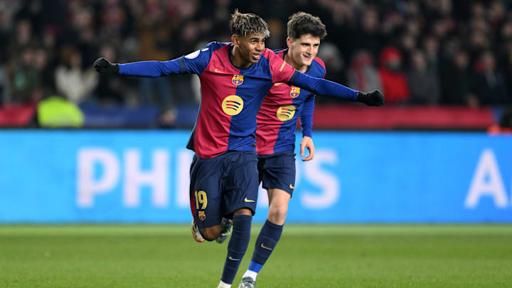 Lamine Yamal fez um dos gols contra o Betis