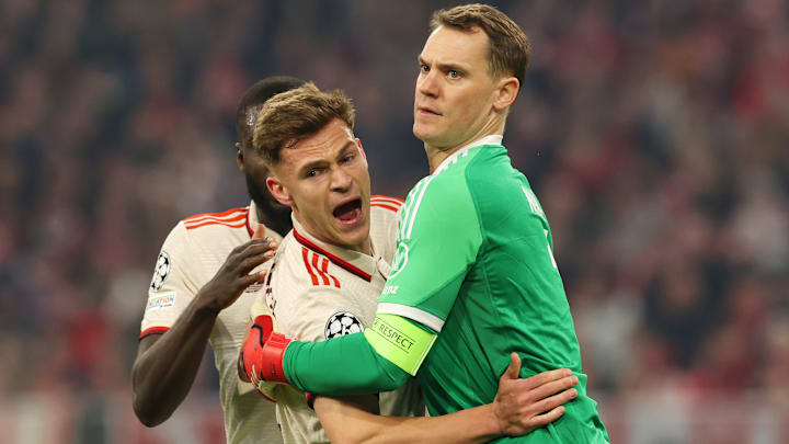 Joshua Kimmich und Manuel Neuer Joshua Kimmich und Manuel Neuer