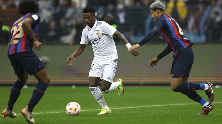Vinicius Jr é uma das estrelas do El Clásico