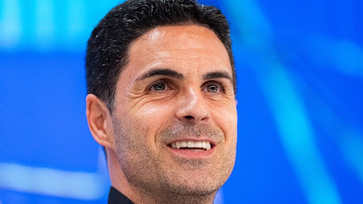 Arsenal FC Training Session And Press Conference - UEFA Champions League 2024/25 Quarter Final Arsenal FC Training Session And Press Conference - UEFA Champions League 2024/25 Quarter Final