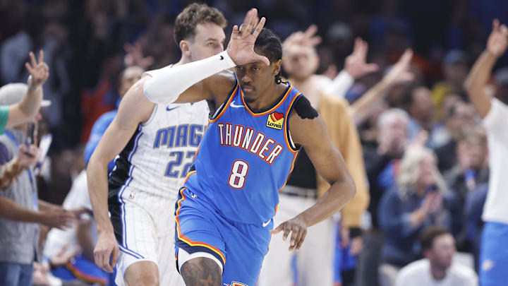 Oklahoma City Thunder forward Jalen Williams.