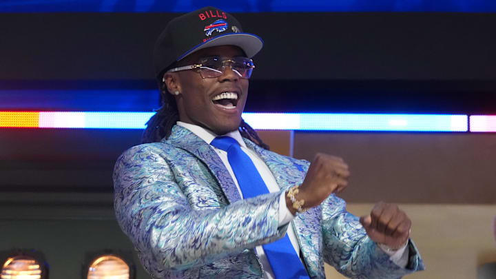 Kentucky Wildcats cornerback Maxwell Hairston is selected by the Buffalo Bills at No. 30. Kentucky Wildcats cornerback Maxwell Hairston is selected by the Buffalo Bills at No. 30.