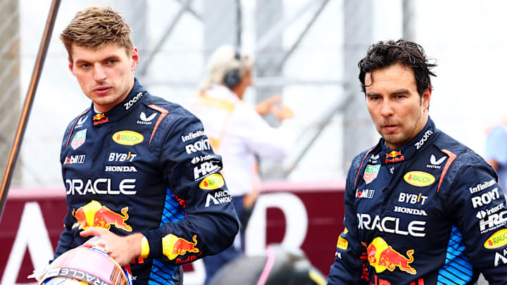 Max Verstappen y Sergio Pérez fueron superados en el Gran Premio de Italia 