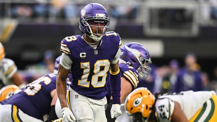 Justin Jefferson is one of the league's best receivers. 