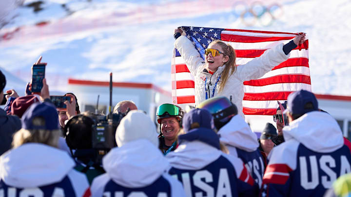 Mikaela Shiffrin ended her run of eight straight Olympic events without a medal with a gold in slalom.