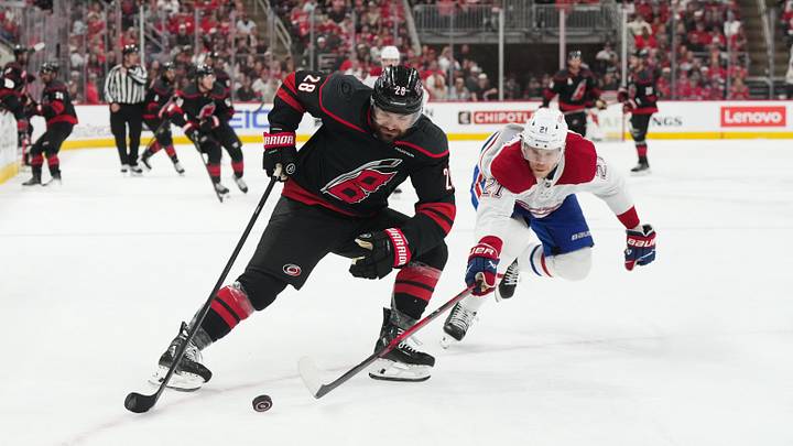 The Hurricanes are road favorites in Game 3 against the Canadiens in the Eastern Conference Final.