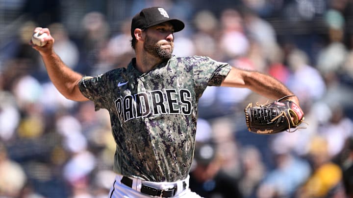 San Diego Padres pitcher Michael Wacha