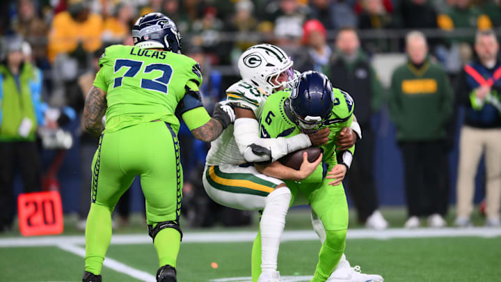Seattle Seahawks versus Green Bay Packers