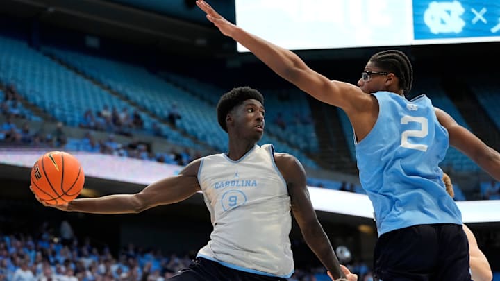 UNC basketball forward Drake Powell