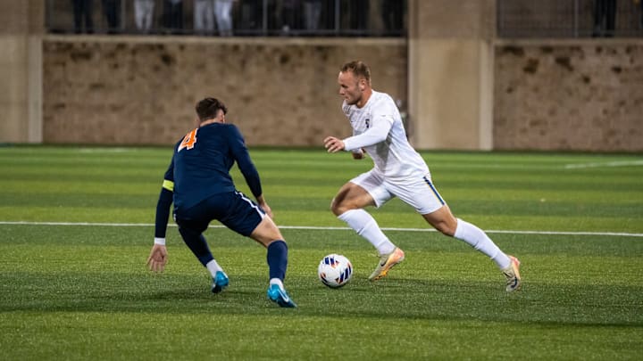 Pitt Men's Soccer forward Casper Grening 