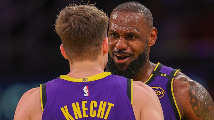 Utah Jazz v Los Angeles Lakers - Emirates NBA Cup Utah Jazz v Los Angeles Lakers - Emirates NBA Cup