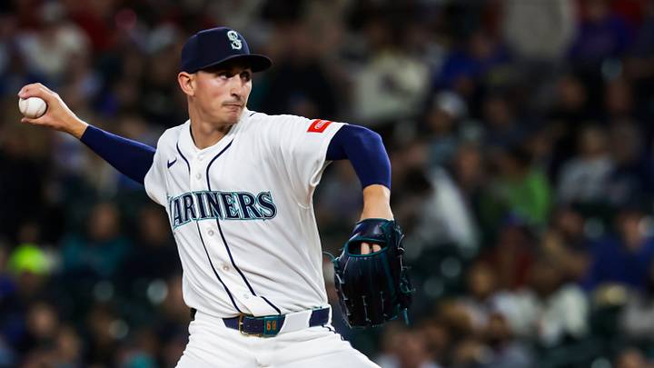 Sep 23, 2026; Seattle, Washington, USA; Seattle Mariners starting pitcher George Kirby (68) throws against the Houston Astros during the second inning at T-Mobile Park. Mandatory Credit: Joe Nicholson-Imagn Images Sep 23, 2026; Seattle, Washington, USA; Seattle Mariners starting pitcher George Kirby (68) throws against the Houston Astros during the second inning at T-Mobile Park. Mandatory Credit: Joe Nicholson-Imagn Images