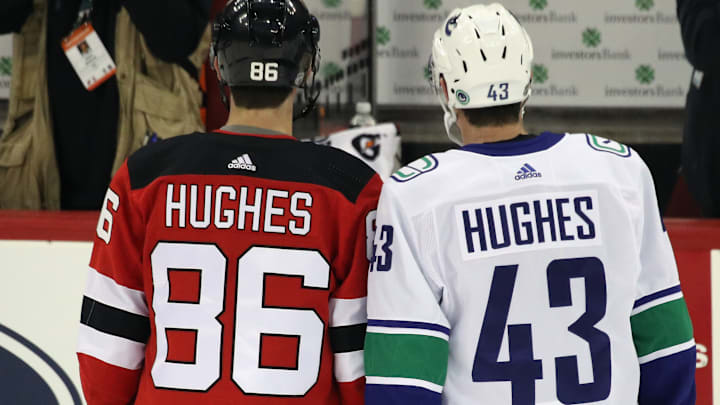 Vancouver Canucks v New Jersey Devils