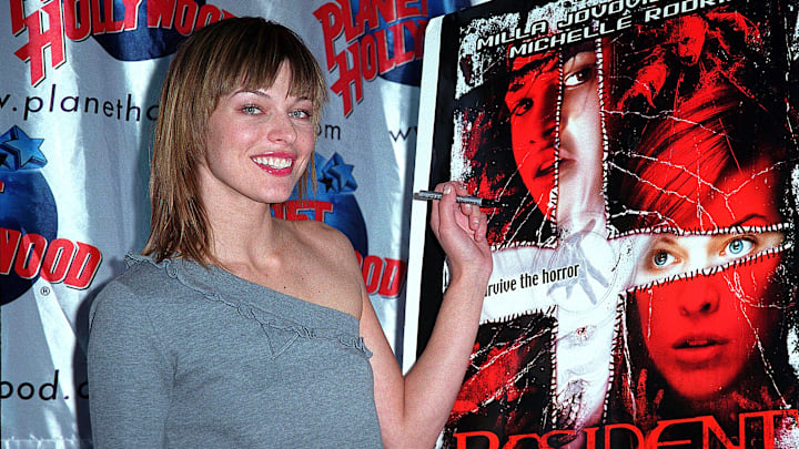 Milla Jovovich promotes Resident Evil