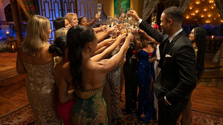 THE BACHELOR - Ò2901Ó - Love awaits 25 extraordinary women preparing to open their hearts to Grant Ellis on the season premiere of ÒThe Bachelor.Ó With a bold, new twist on the traditional first impression rose, making a strong connection has never been more crucial. MONDAY, JAN. 27 (8:00-10:01 p.m. EST) on ABC. (Disney/John Fleenor) 
THE BACHELOR