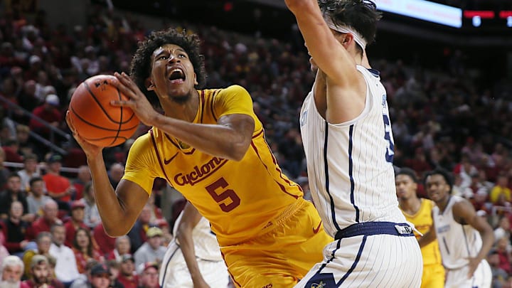 Iowa State's Curtis Jones has his team back in the AP Top 5 following another win last week.