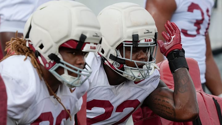 Defensive lineman Tim Keenan III and LT Overton