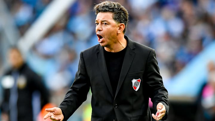 Marcelo Gallardo est sur les tablettes des dirigeants de l'Olympique de Marseille. Marcelo Gallardo est sur les tablettes des dirigeants de l'Olympique de Marseille.