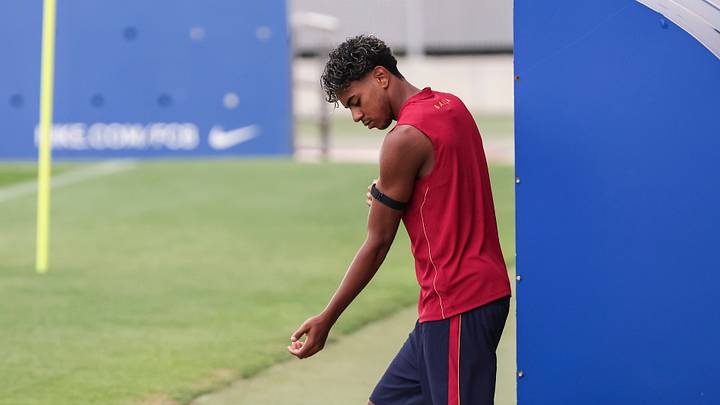 Fc Barcelona Training And Press Conference - Laliga Ea Sports Fc Barcelona Training And Press Conference - Laliga Ea Sports