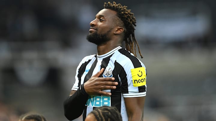 Allan Saint-Maximin annonce son départ de Newcastle pour rejoindre la Saudi Pro League. 