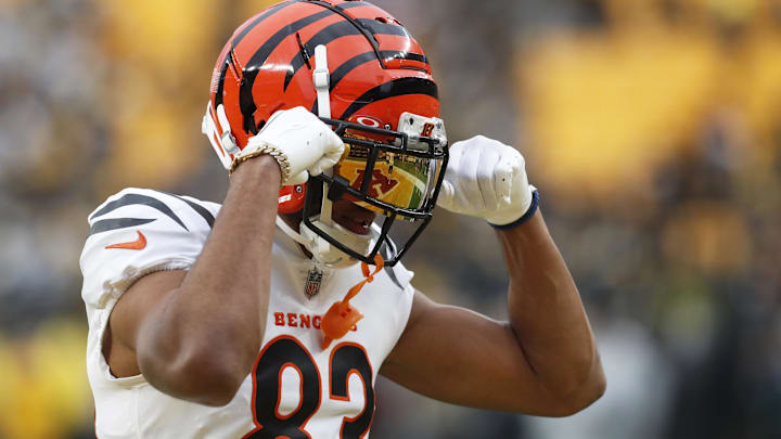 Dec 23, 2023; Pittsburgh, Pennsylvania, USA;  Cincinnati Bengals wide receiver Tyler Boyd (83)