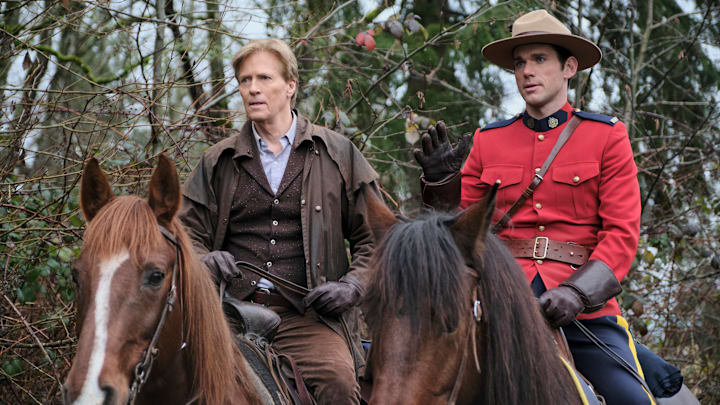 When Calls the Heart on Hallmark Channel. Photo: Jack Wagner, Kevin McGarry. 