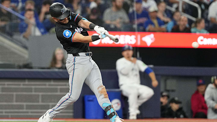 Miami Marlins Third Baseman Connor Norby 