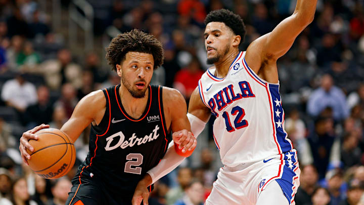 Philadelphia 76ers v Detroit Pistons