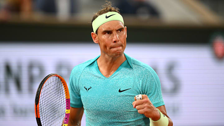 Rafael Nadal at the French Open