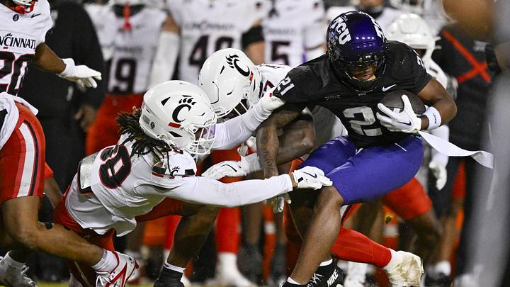 Former TCU Horned Frogs running back Nate Palmer. 