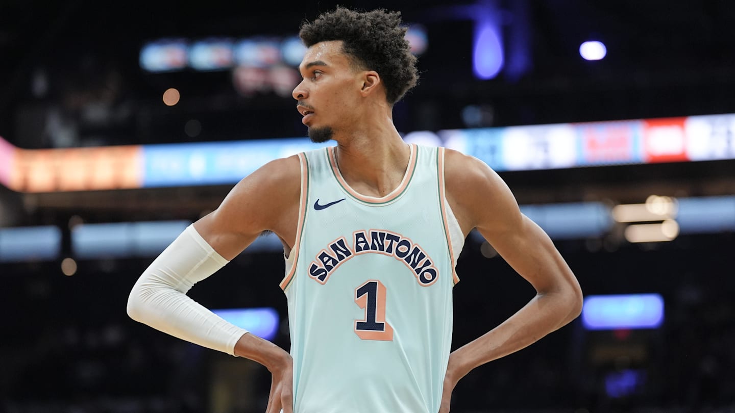 LOOK: Spurs' Victor Wembanyama Stars in NBA's New 'Jingle Hoops