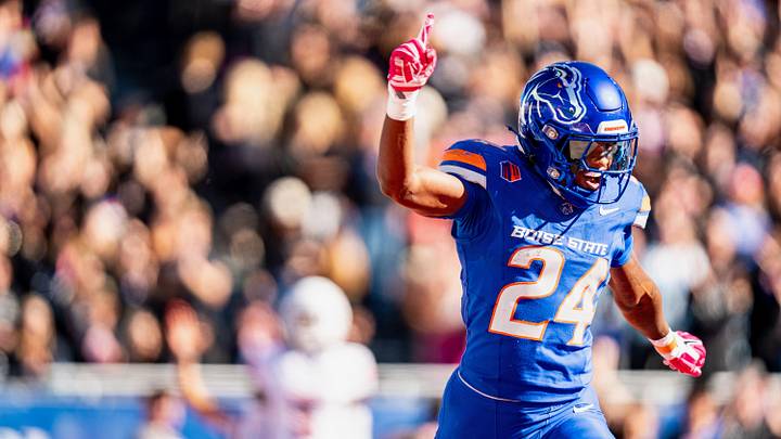 Boise State running back Dylan Riley Boise State running back Dylan Riley