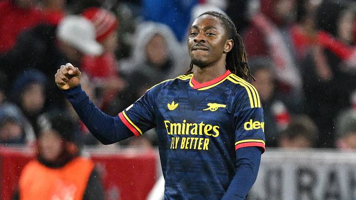 Eberechi Eze produced a big moment for Arsenal against Bayern Munich Eberechi Eze produced a big moment for Arsenal against Bayern Munich