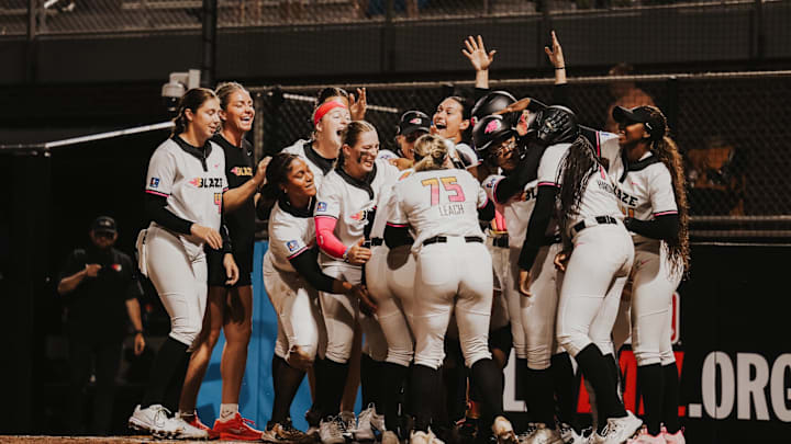 Volts outfielder McKenzie Clark of the Athletes Unlimited Softball League made history when she was a part of the first trade in league history. Volts outfielder McKenzie Clark of the Athletes Unlimited Softball League made history when she was a part of the first trade in league history.