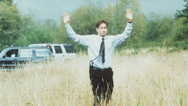 David Duchovny in 'The X-Files.'