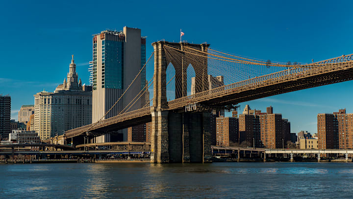 Fun fact: The Brooklyn Bridge has hidden wine cellars. 