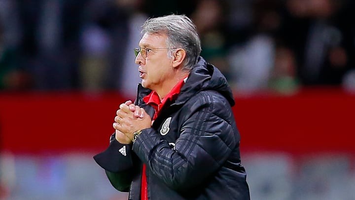 El entrenador Gerardo Martino.